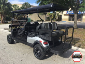 aluma golf cart, aluma 4 passenger cart, aluma 6 passenger cart