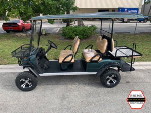 silverlight golf cart, 4 passenger lifted golf cart, 6 passenger lifted golf cart